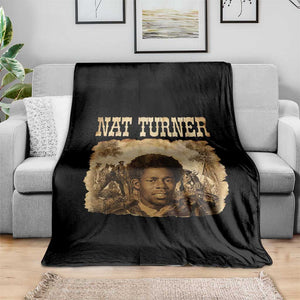 Nat Turner Throw Blanket Black History African American TS14 Print Your Wear