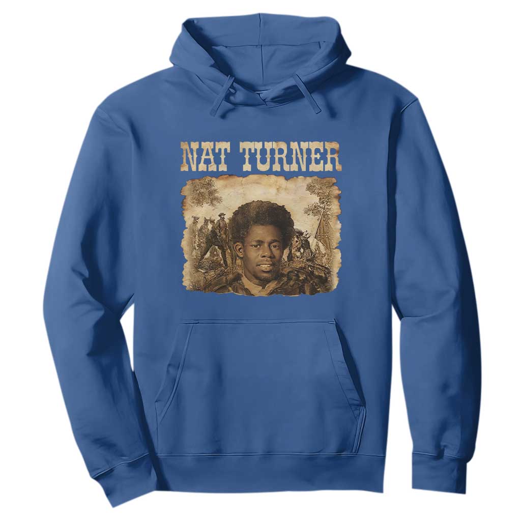 Nat Turner Hoodie Black History African American TS14 Royal Blue Print Your Wear