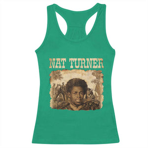 Nat Turner Racerback Tank Top Black History African American TS14 Irish Green Print Your Wear