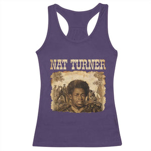 Nat Turner Racerback Tank Top Black History African American TS14 Purple Print Your Wear