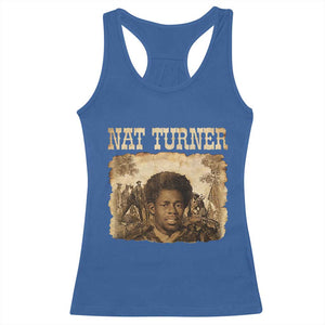 Nat Turner Racerback Tank Top Black History African American TS14 Royal Blue Print Your Wear