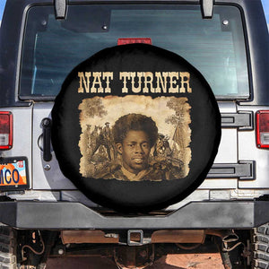 Nat Turner Spare Tire Cover Black History African American TS14 No hole Black Print Your Wear