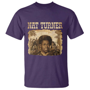 Nat Turner T Shirt Black History African American TS14 Purple Print Your Wear