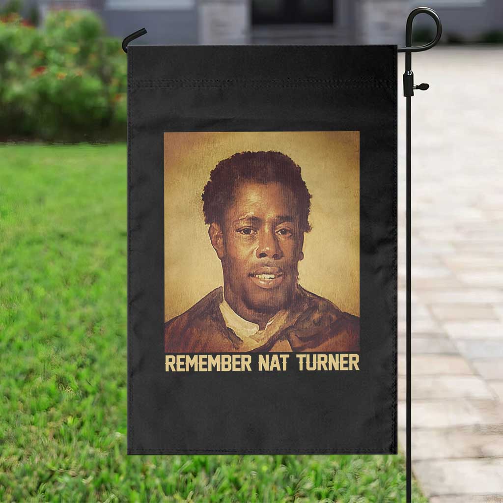 Nat Turner Garden Flag Black History Month TS14 Print Your Wear