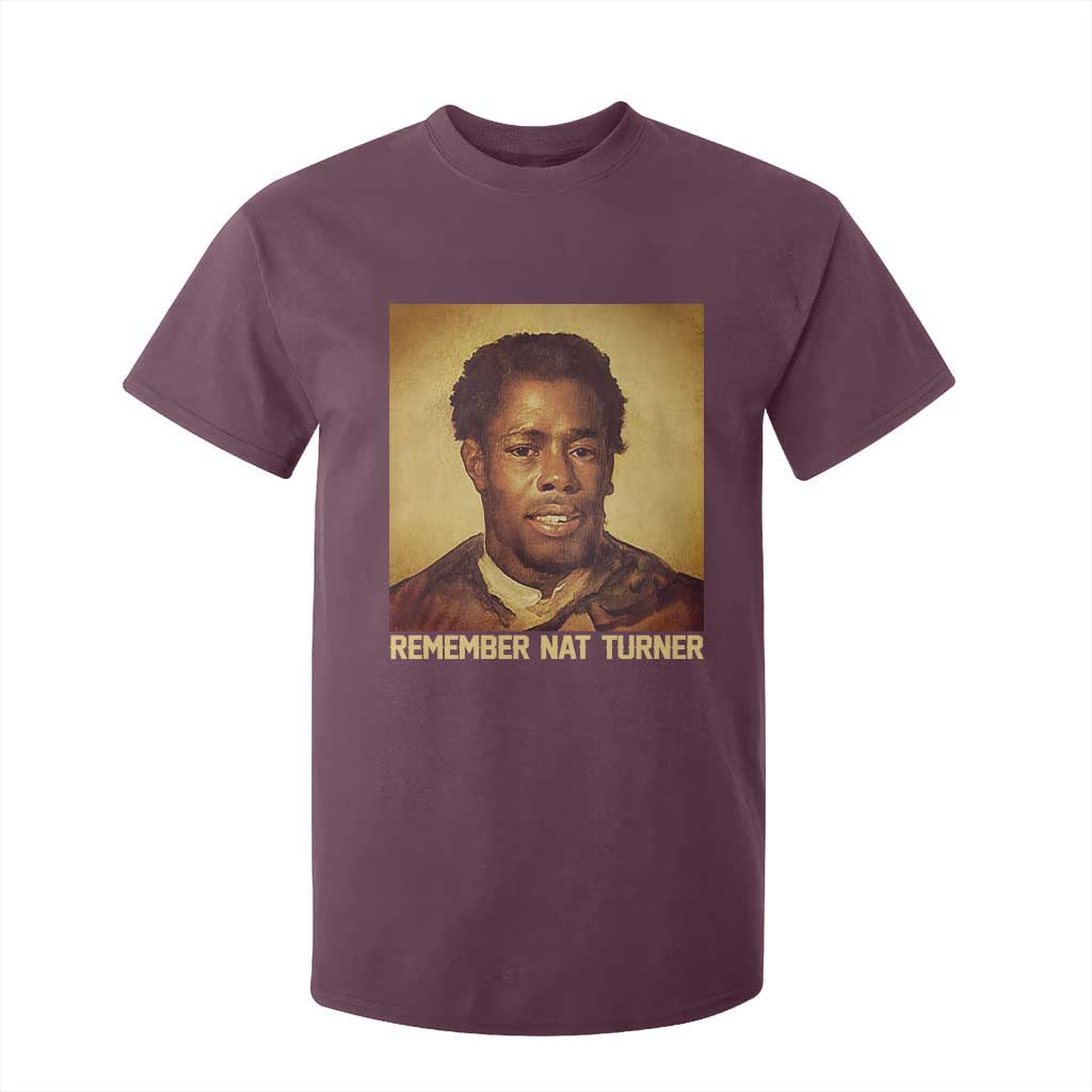 Nat Turner T Shirt For Kid Black History Month TS14 Maroon Print Your Wear