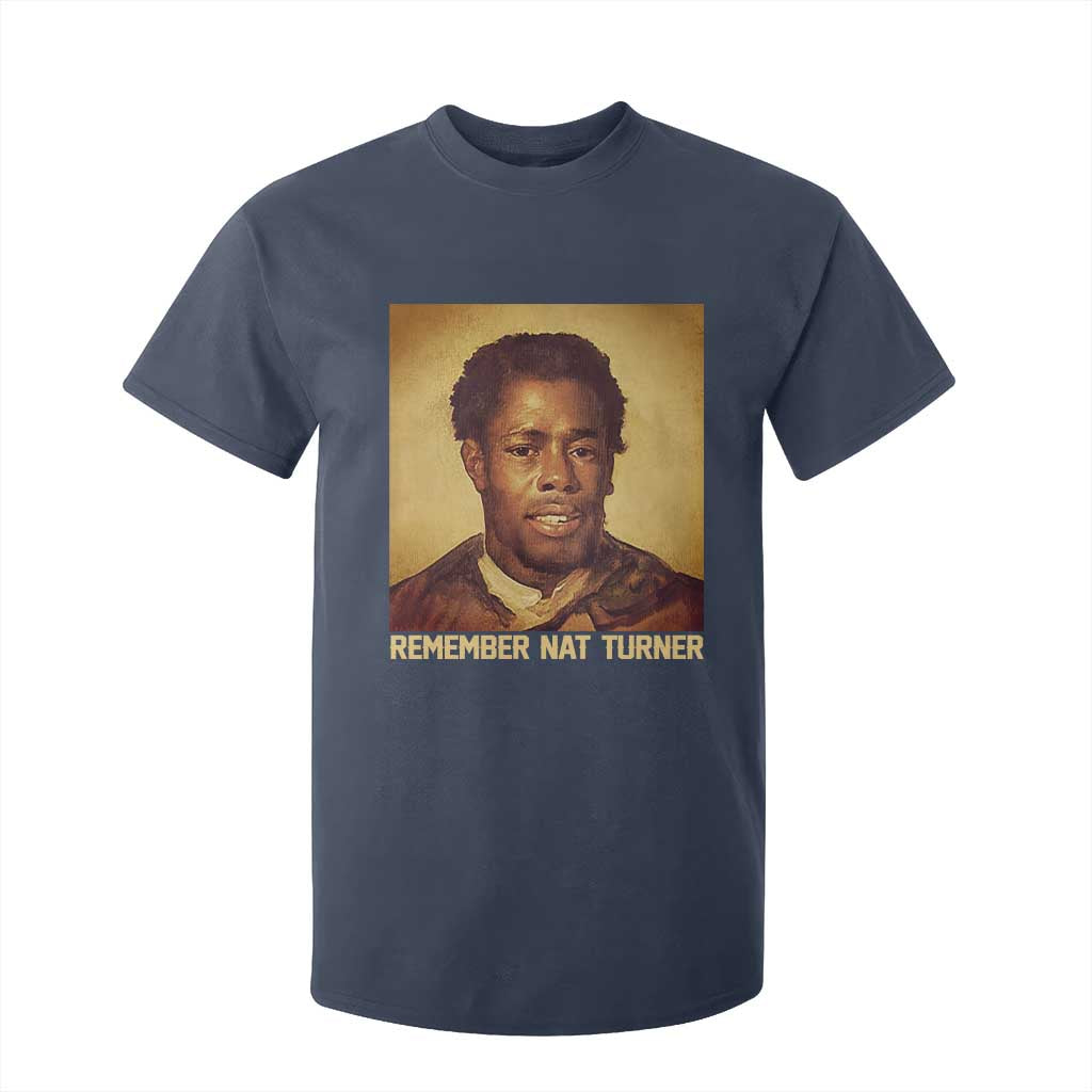 Nat Turner T Shirt For Kid Black History Month TS14 Navy Print Your Wear