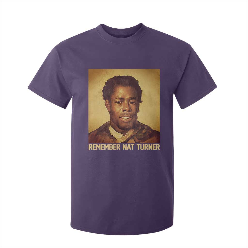 Nat Turner T Shirt For Kid Black History Month TS14 Purple Print Your Wear