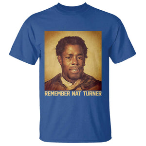 Nat Turner T Shirt Black History Month TS14 Royal Blue Print Your Wear