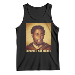 Nat Turner Tank Top Black History Month TS14 Black Print Your Wear