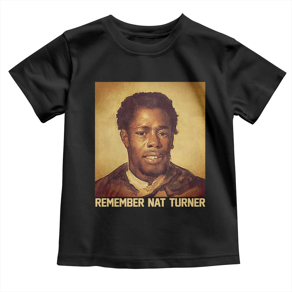 Nat Turner Toddler T Shirt Black History Month TS14 Black Print Your Wear
