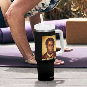 Nat Turner Tumbler With Handle Black History Month TS14 Print Your Wear