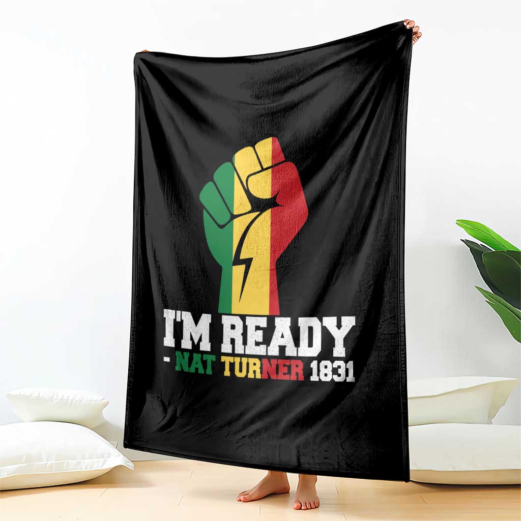 Nat Turner Quote Throw Blanket Black History African American TS14 Print Your Wear