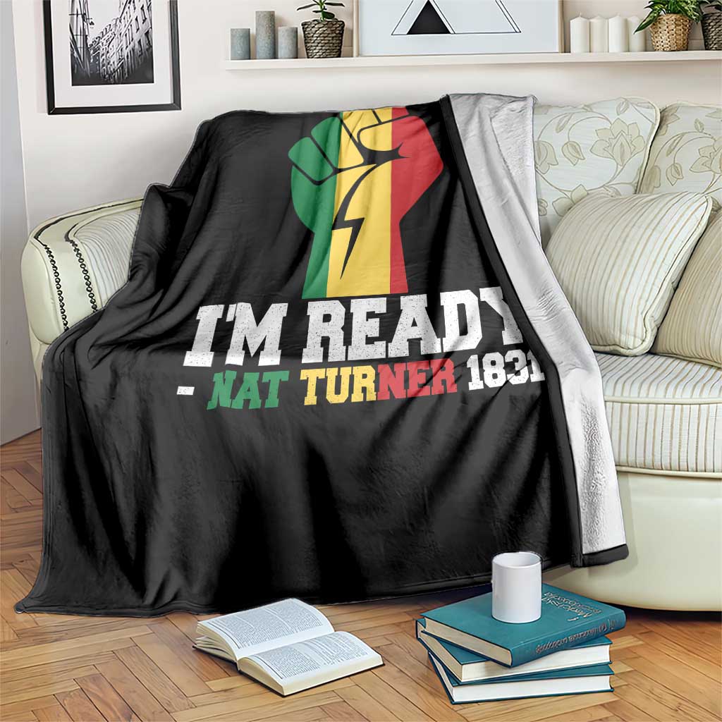 Nat Turner Quote Throw Blanket Black History African American TS14 Print Your Wear