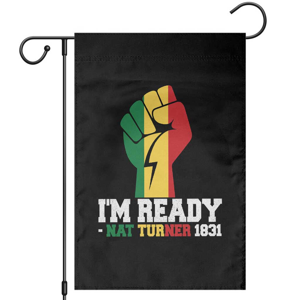 Nat Turner Quote Garden Flag Black History African American TS14 Black Print Your Wear
