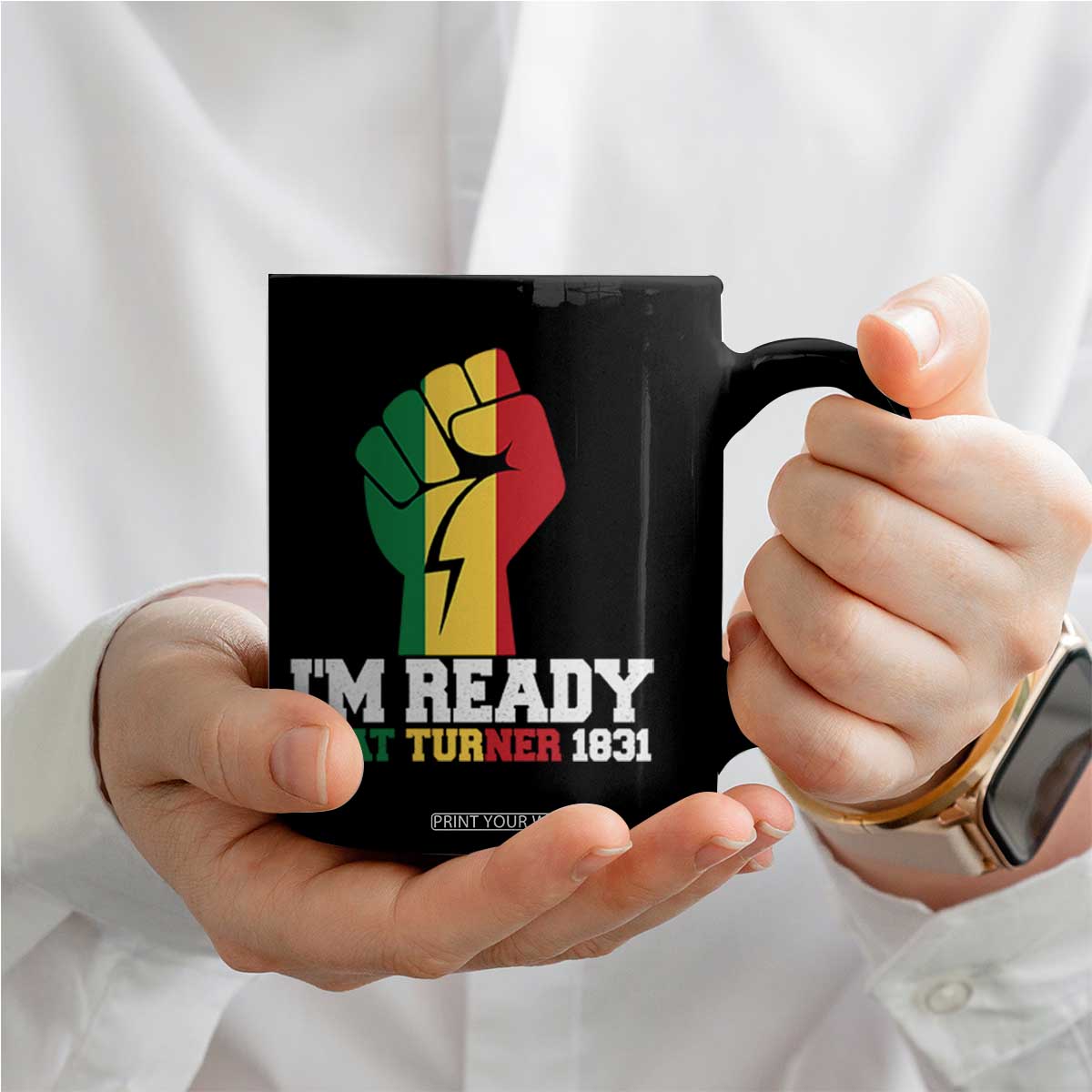 Nat Turner Quote Coffee Mug Black History African American TS14 Print Your Wear