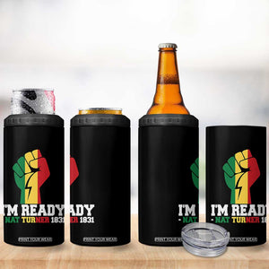 Nat Turner Quote 4 in 1 Can Cooler Tumbler Black History African American TS14 Print Your Wear
