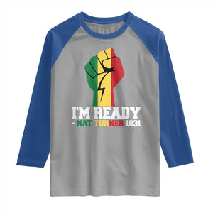 Nat Turner Quote Raglan Shirt Black History African American TS14 Sport Gray Royal Print Your Wear