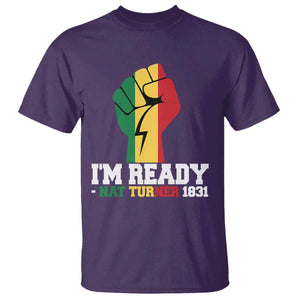 Nat Turner Quote T Shirt Black History African American TS14 Purple Print Your Wear