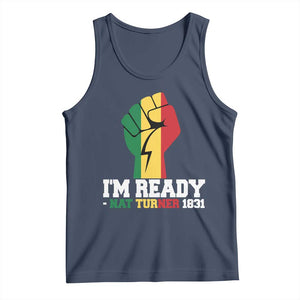 Nat Turner Quote Tank Top Black History African American TS14 Navy Print Your Wear