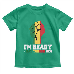 Nat Turner Quote Toddler T Shirt Black History African American TS14 Irish Green Print Your Wear