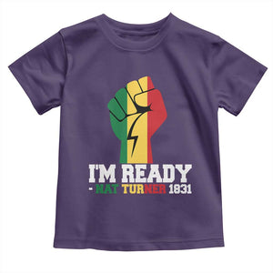 Nat Turner Quote Toddler T Shirt Black History African American TS14 Purple Print Your Wear