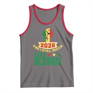 MLK Day Tank Top 2026 And I Still Dream Like King TS14 Deep Heather Red Print Your Wear