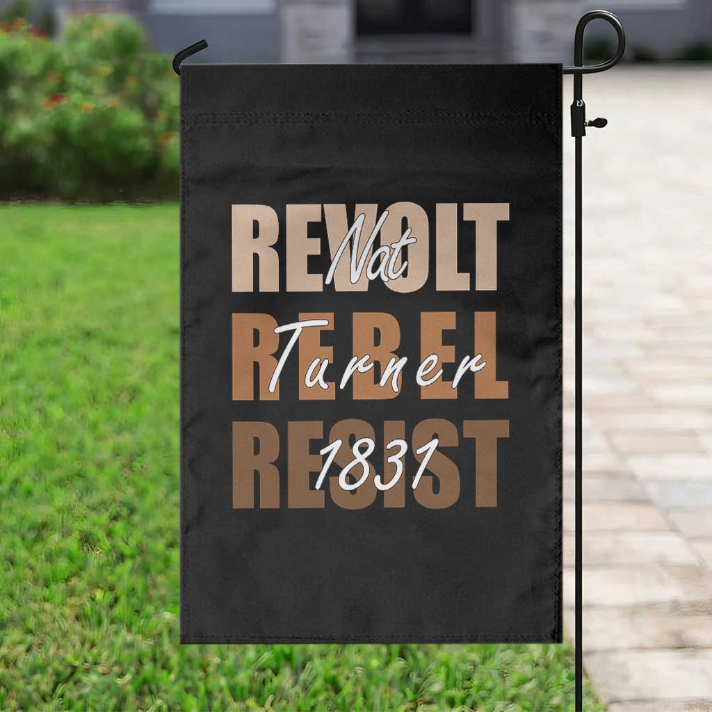 Nat Turner Quote Garden Flag Black History Month TS14 Print Your Wear