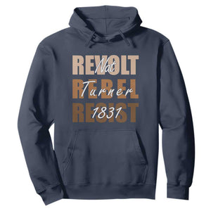 Nat Turner Quote Hoodie Black History Month TS14 Navy Print Your Wear