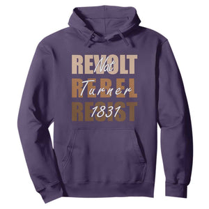 Nat Turner Quote Hoodie Black History Month TS14 Purple Print Your Wear