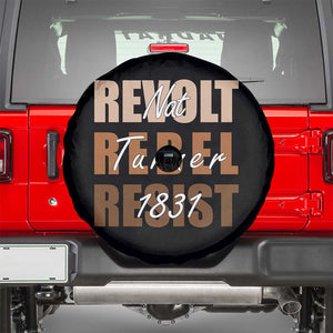 Nat Turner Quote Spare Tire Cover Black History Month TS14 Black Print Your Wear