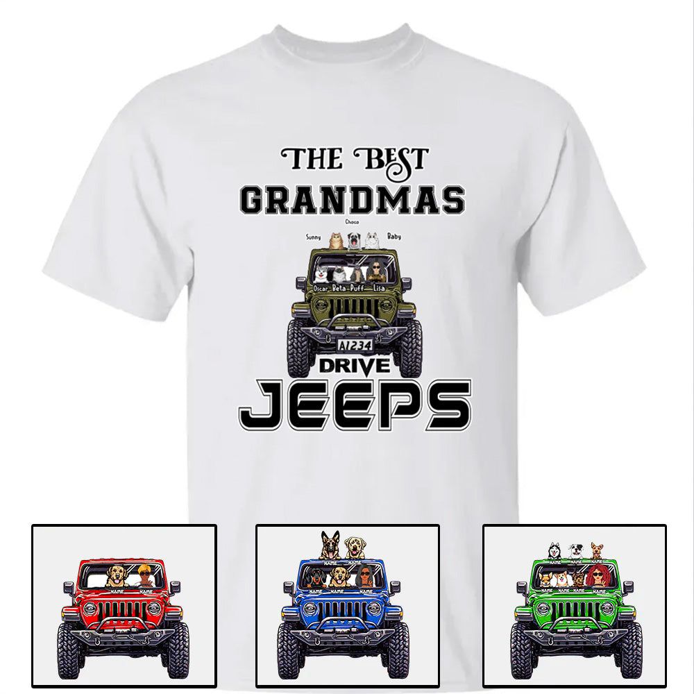 Custom JP Shirts, The Best Grandmas Grandpas Drive JPs, JP Dog JP Cat Apparel CTM00 Hoodie Youth Custom - Printyourwear