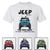 Custom Jeep Shirts, Jeep Because I'm Too Lazy To Ride A Mountain Bike Jeep Dog Jeep Cat Apparel CTM00 Custom - Printyourwear