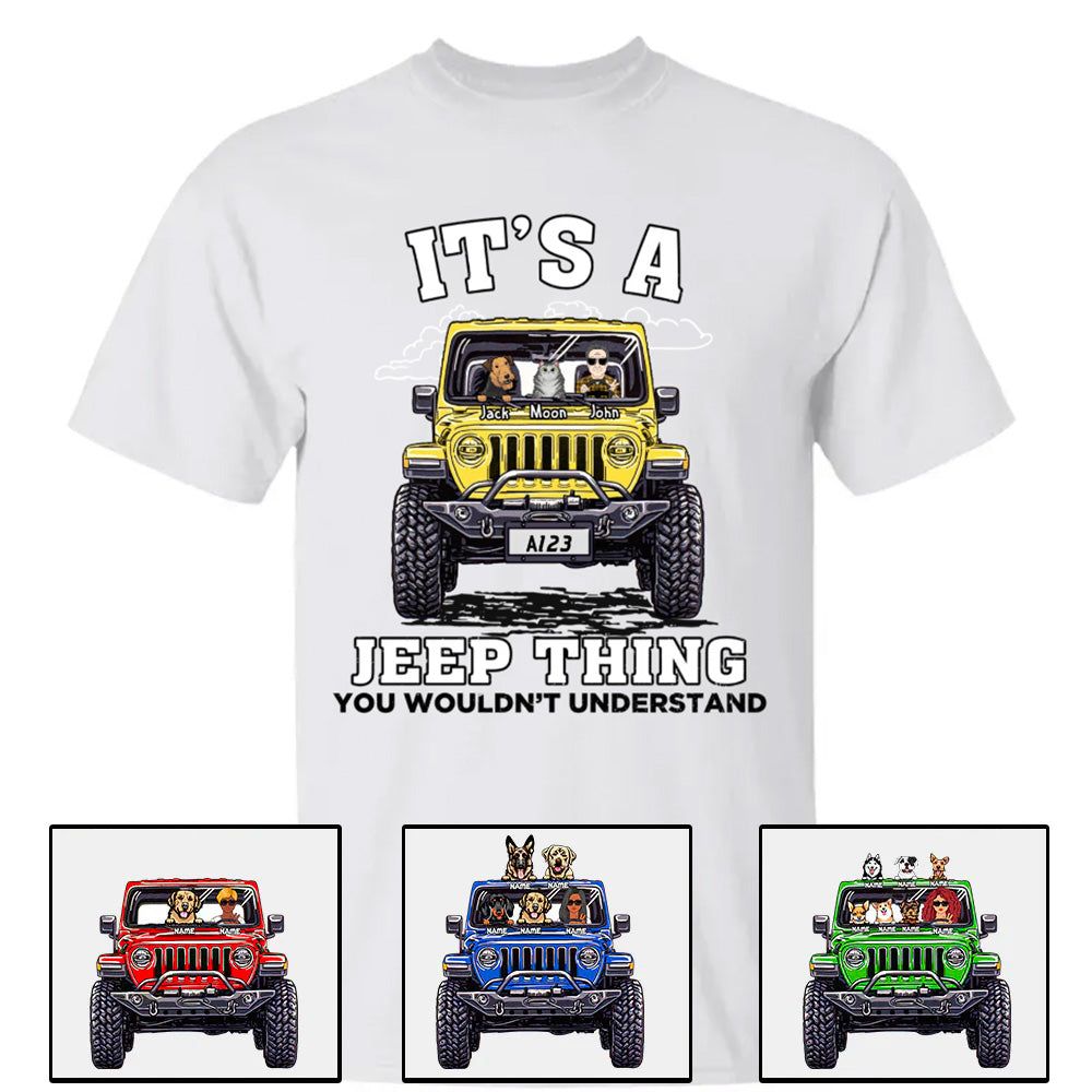 Custom JP T Shirt Its A JP Thing, Gift For Dog and Cat Lovers CTM00 Custom - Printyourwear