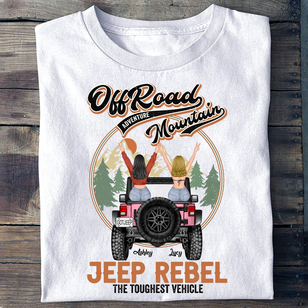 Custom JP Tee Shirts JP Girl, Off Road Mountain Adventure, Gift For Journey Girlss CTM Youth Custom - Printyourwear