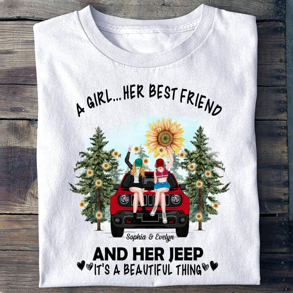 Custom JP Tee Shirts Besties Off road, Gift For Best Friends, Life Is Better With Bestie CTM Youth Custom - Printyourwear