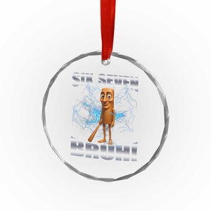 Tung Tung Sahur Six Seven Meme Crystal Glass Ornament Funny 67 Gen Alpha Gift TS12 Print Your Wear