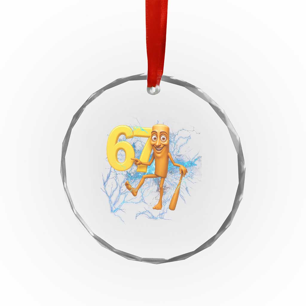 Tung Tung Sahur Six Seven Meme Crystal Glass Ornament Funny Gen Z Alpha Gift TS12 Print Your Wear