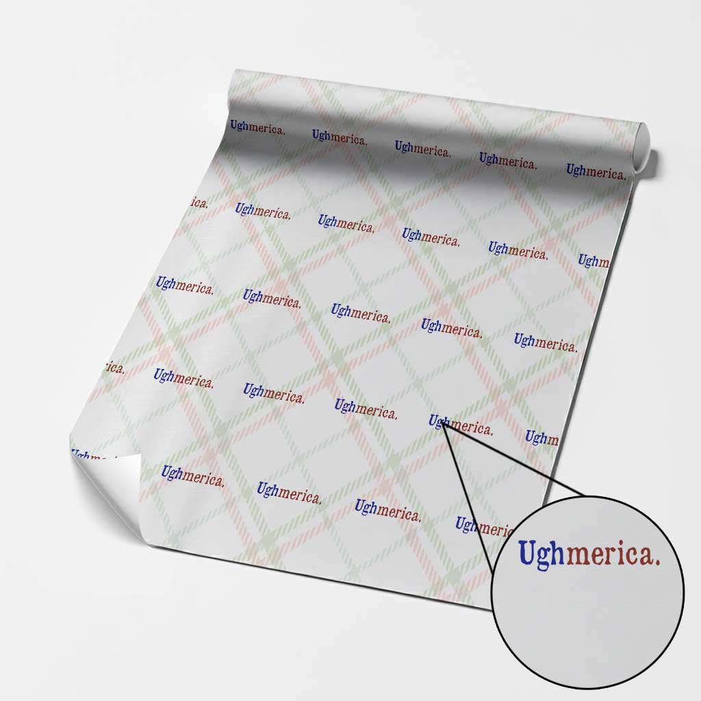 Ughmerica Liberal 4th of July Political Independence Day Wrapping Paper Roll