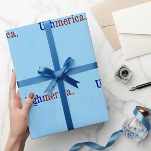 Ughmerica Liberal 4th of July Political Independence Day Wrapping Paper Roll