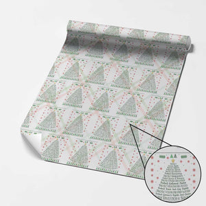 Ugly Activist Christmas Tree Wrapping Paper Roll Human Rights Xmas Gift TS12 Christmas Plaid Print Your Wear