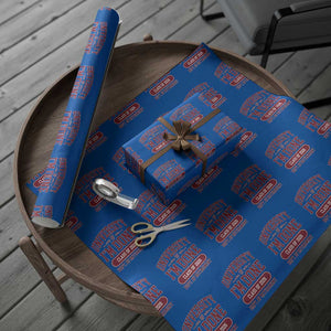 University Of I'm Done Class Of 2026 Wrapping Paper Roll Retired Teacher Retirement 2026 TS11 Blue Print Your Wear
