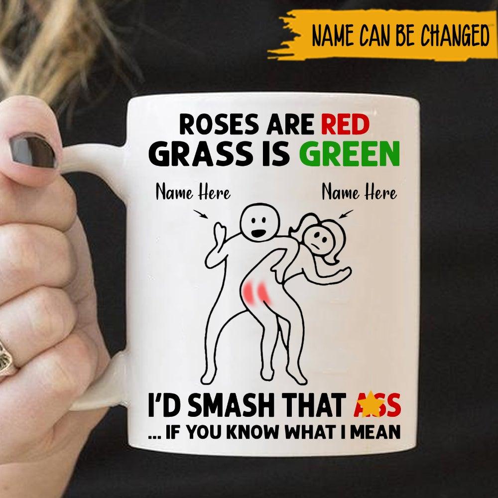 Personalized Family Mug Id Smash That Ass Funny Naughty CTM One Size 11oz size Custom - Printyourwear