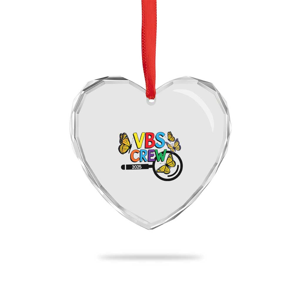 VBS 2025 Heart Crystal Glass Ornament Magnified Vacation Bible School Butterfly VBS Team TS02 Print Your Wear
