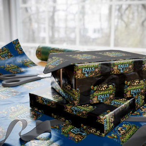 VBS 2026 Wrapping Paper Roll Rainforest Falls Exploring The Nature of God VBS 2026 TS10 Black Print Your Wear