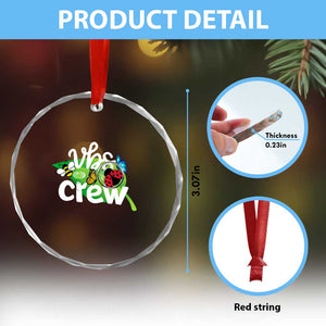 VBS Crew 2025 Crystal Glass Ornament Magnified Smallest Insects Adventure Vacation Bible School Squad TS02 Print Your Wear