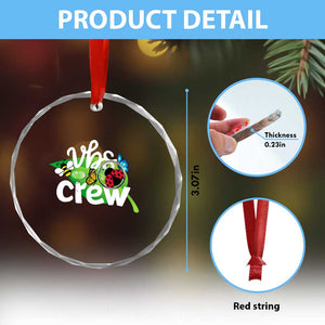 VBS Crew 2025 Crystal Glass Ornament Magnified Smallest Insects Adventure Vacation Bible School Squad TS02 Print Your Wear