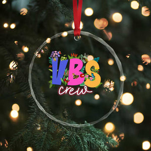 VBS Crew 2025 Crystal Glass Ornament Magninfied Vacation Bible School Adventure TS02 Print Your Wear