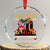 VE Day 80th Anniversary Crystal Glass Ornament 2025 Celebration Union Flag WWII Remembrance - Print Your Wear
