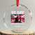 VE Day 80th Anniversary Crystal Glass Ornament Victory in Europe Union Flag WWII Remembrance - Print Your Wear