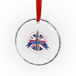 VE Day 80th Anniversary Crystal Glass Ornament WWII Remembrance 2025 Celebrations London TS02 Print Your Wear